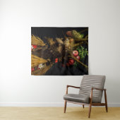 Giuseppe Arcimboldo - Vier seizoenen in één hoofd Wandkleed (In Situ (horizontaal))