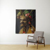 Giuseppe Arcimboldo - Vier seizoenen in één hoofd Wandkleed (In situ)