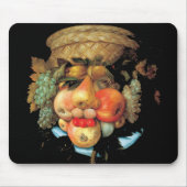 Giuseppe Arcimboldo - Vruchtmandje Muismat (Voorkant)