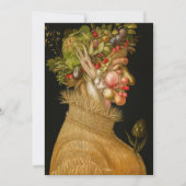 Giuseppe Arcimboldo - zomer Bedankkaart (Voorkant)