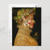 Giuseppe Arcimboldo - zomer Briefkaart (Voorkant / Achterkant)