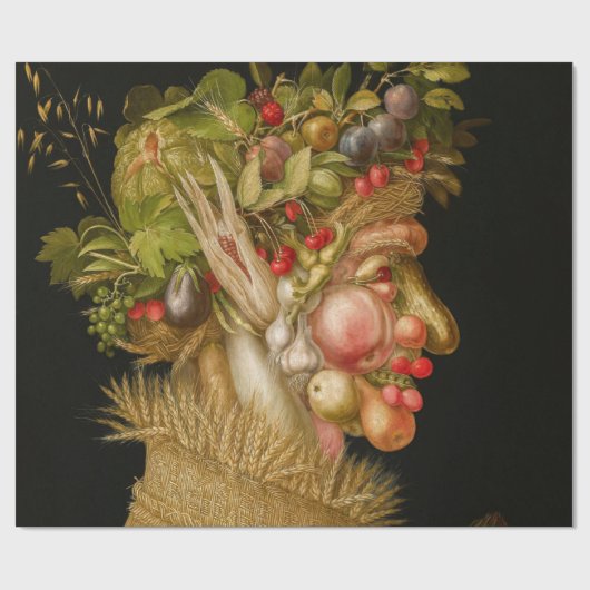Giuseppe Arcimboldo - zomer Cadeaupapier (Vlak)