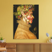 Giuseppe Arcimboldo - zomer Canvas Afdruk (Insitu (Woonkamer))