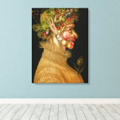 Giuseppe Arcimboldo - Zomer Canvas Afdruk (Insitu (Houten vloer))