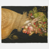 Giuseppe Arcimboldo - zomer Fleece Deken (Voorkant (Horizontaal))