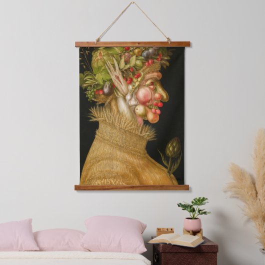 Giuseppe Arcimboldo - zomer Hangend Wandkleed (Slaapkamer)