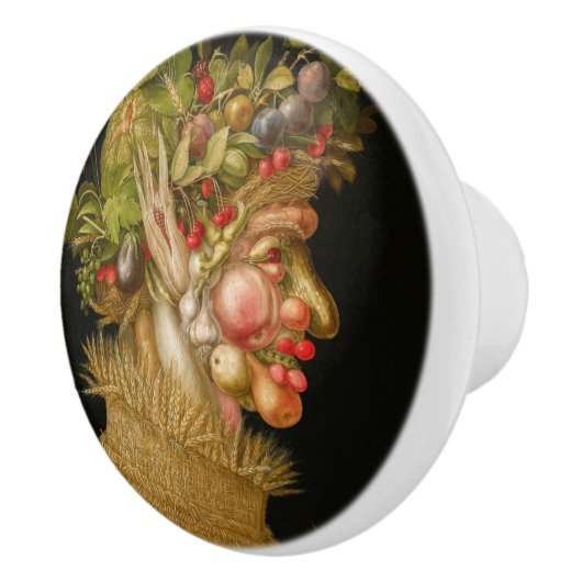 Giuseppe Arcimboldo - Zomer Keramische Knop (Rechts)