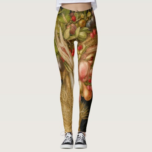 Giuseppe Arcimboldo - zomer Leggings (Voorkant)
