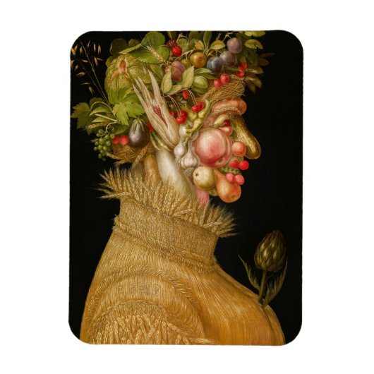 Giuseppe Arcimboldo - zomer Magneet (Verticaal)