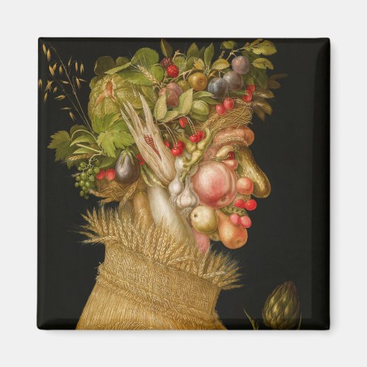 Giuseppe Arcimboldo - Zomer Magneet (Voorkant)
