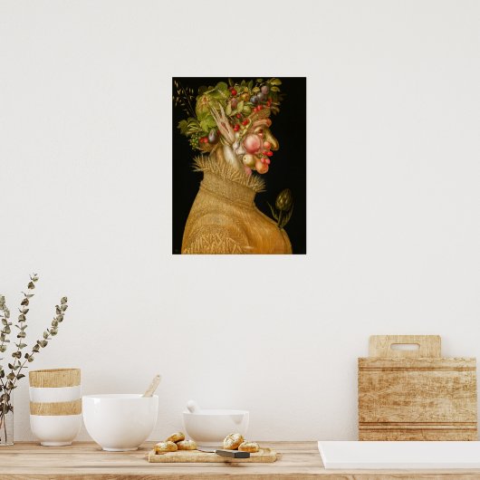Giuseppe Arcimboldo - zomer Poster (Keuken)