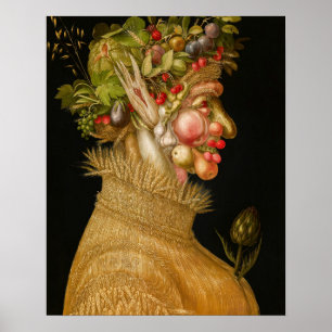 Giuseppe Arcimboldo - zomer Poster
