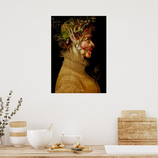 Giuseppe Arcimboldo - zomer Poster (Keuken)