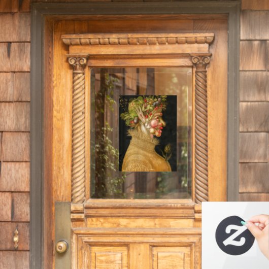 Giuseppe Arcimboldo - Zomer Raamsticker (Huis Deur)