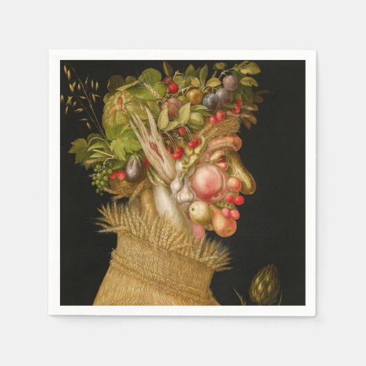 Giuseppe Arcimboldo - Zomer Servet (Voorkant)