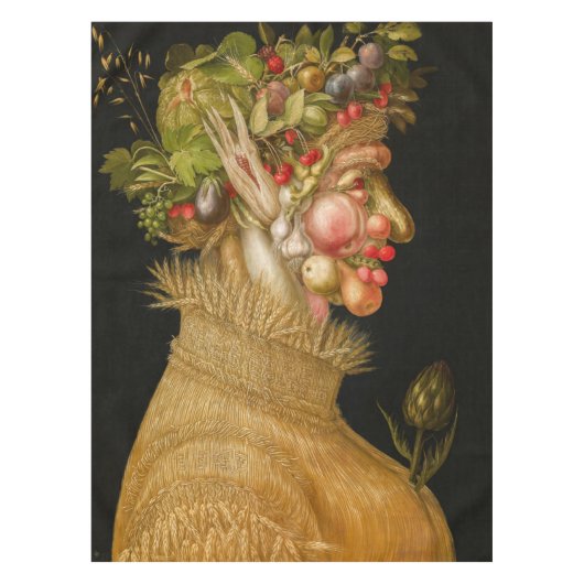 Giuseppe Arcimboldo - zomer Tafelkleed (Voorkant)