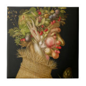 Giuseppe Arcimboldo - zomer Tegeltje (Voorkant)