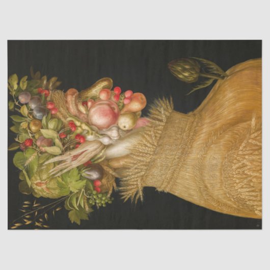 Giuseppe Arcimboldo - zomer Tissuepapier (Voorkant)