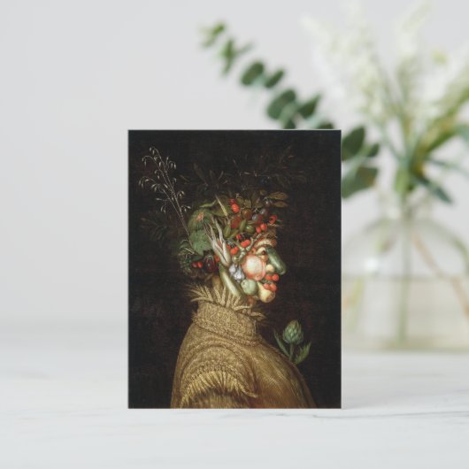 Giuseppe Arcimboldo's De zomer (1563) Briefkaart (Staand voorkant)