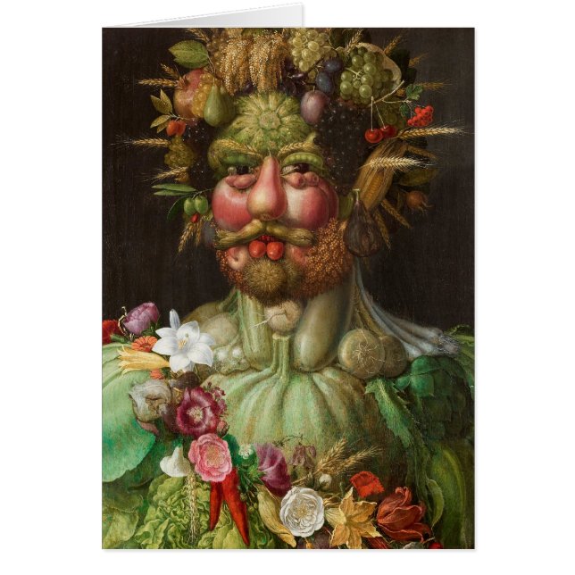 Giuseppe Arcimboldo's Vertumnus (1590) (Voorkant)