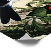 Giuseppe Castiglione - Kersenbloesems Fine Art Poster (Hoek)