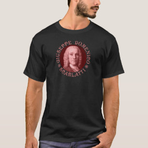 Giuseppe Domenico Scarlatti - Rood - ZZ T-shirt