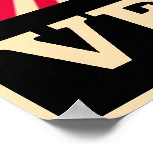 Giuseppe Fortunino Francesco Verdi Poster (Hoek)