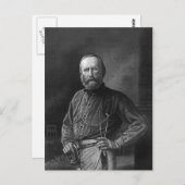 Giuseppe Garibaldi Briefkaart (Voorkant / Achterkant)