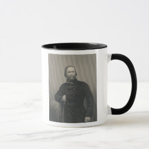 Giuseppe Garibaldi, gegraveerd door D.J Pound Mok