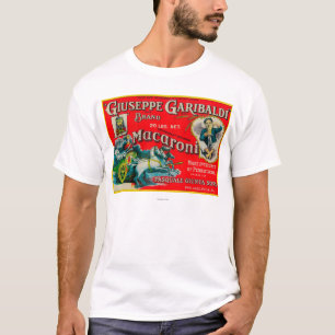 Giuseppe Garibaldi Macaroni Label T-shirt