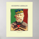 Giuseppe Garibaldi Poster (Voorkant)