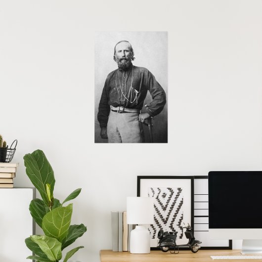 Giuseppe Garibaldi Poster (Thuiskantoor)