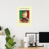 Giuseppe Garibaldi Poster (Thuiskantoor)