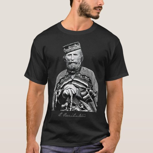 Giuseppe Garibaldi T-shirt (Voorkant)