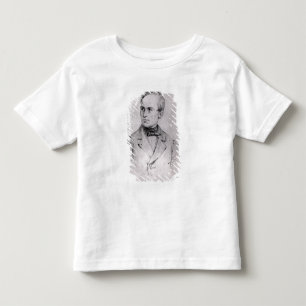 Giuseppe Mazzini (1805-72) 1830 (houtskool) (m/v) Kinder Shirts