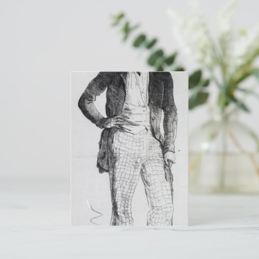 Giuseppe Mazzini Briefkaart (Staand voorkant)