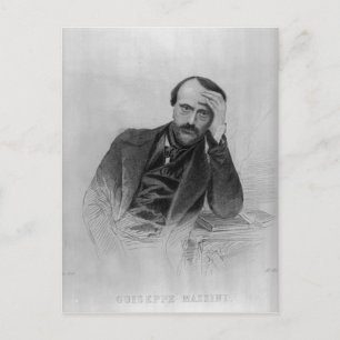 Giuseppe Mazzini Briefkaart