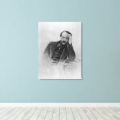 Giuseppe Mazzini Canvas Afdruk (Insitu (Houten vloer))