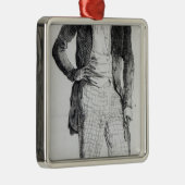 Giuseppe Mazzini Metalen Ornament (Rechts)