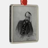 Giuseppe Mazzini Metalen Ornament (Rechts)