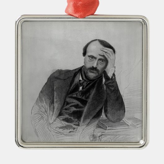 Giuseppe Mazzini Metalen Ornament (Voorkant)
