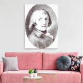 Giuseppe Parini Canvas Afdruk (Insitu (Woonkamer))