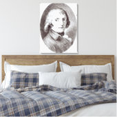 Giuseppe Parini Canvas Afdruk (Insitu (Slaapkamer))