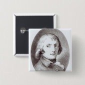 Giuseppe Parini Vierkante Button 5,1 Cm (Voorkant /achterkant)