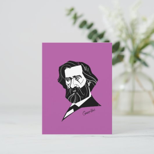 Giuseppe Verd Briefkaart (Staand voorkant)