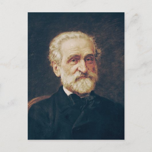 Giuseppe Verdi Briefkaart (Voorkant)