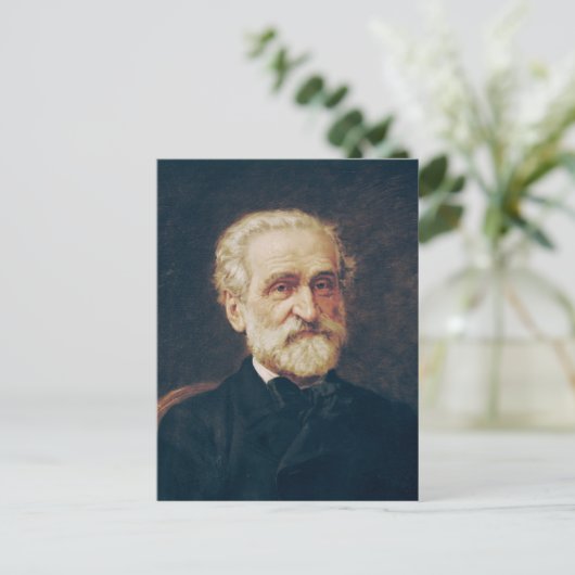 Giuseppe Verdi Briefkaart (Staand voorkant)
