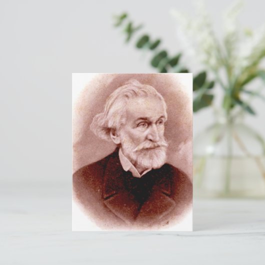 GIUSEPPE VERDI (briefkaart van begin jaren 1900) Briefkaart (Staand voorkant)