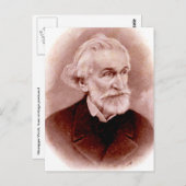 GIUSEPPE VERDI (briefkaart van begin jaren 1900) Briefkaart (Voorkant / Achterkant)