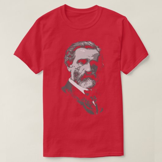 Giuseppe Verdi Classical Music Composer Retro 953 T-shirt (Design voorkant)